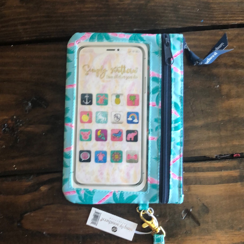 Simply southern clutch with phone holder